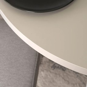 Stôl RENO 90–190 cm Kašmír/Biely