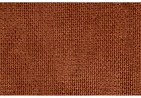 Rozkladacia rohová pohovka v tehlovooranžovej farbe (variabilná) Lorine – Ropez