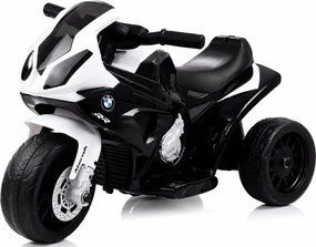 LEAN CARS Trojkolesový motor na akumulátor BMW S1000RR, čierny