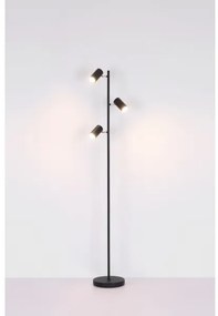 Globo 57910SB - Stojacia lampa ROBBY 3xGU10/5W/230V čierna
