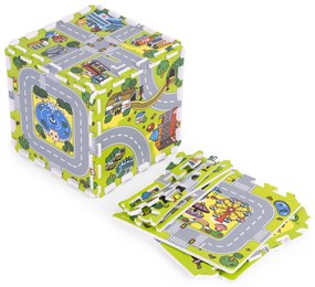 ECOTOYS Podložka z EVA peny CITY 018