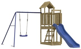 Vonkajšia súprava na hranie impregnovaná borovica