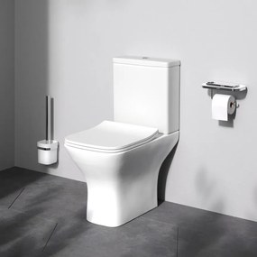 Podlahové WC AM.PM Gem CGA8601PSC bezokrajové, so sedadlom Microlift, biele