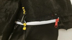 Ramiz SkyRamiz Zelená bezpečnostná sieť pre záhradnú trampolínu 305cm/10FT 6 stĺpikových tunelov