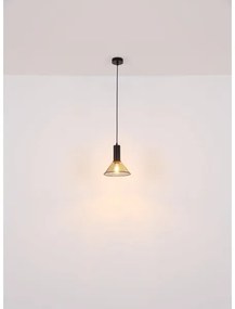 Globo 15648H1 - Luster na lanku JEDD 1xE27/60W/230V čierna