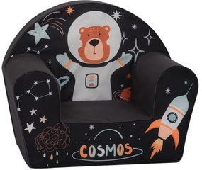 Penová detská sedačka 51 x 33 x 42 cm astronaut