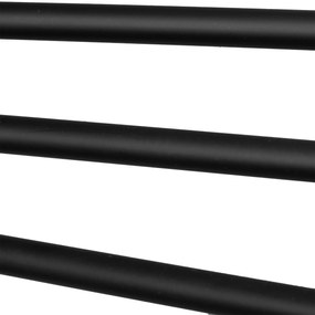 Koupelnový věšák na ručníky CETRI černý