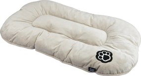 Béžový semišový pelech pre psa 61x38 cm Flakes – Love Story