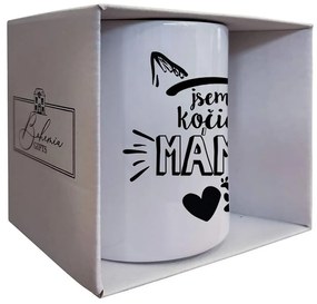 Bohemia Gifts Keramický hrnček - Jsem kočičí máma, 350 ml