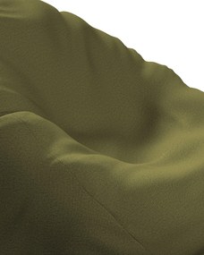 Poťah na sedací vak bez výplne farba produktu zelená látka zapletaná