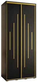 Skriňa 45 Canaris 12 100 čierna/gold