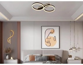 LED stmievateľné stropné svietidlo LED/60W/230V 3000-6500K + diaľkové ovládanie