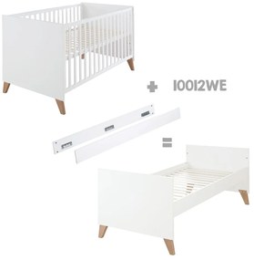 Postieľka v bielo-prírodnej farbe 70x140 cm Ole – Roba