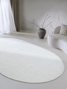 Villeroy & Boch Kusový koberec 106048 White ovál, 160x230 ovál, biela, obývacia izba