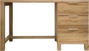 Pracovný stolík s tromi zásuvkami, 140x60x80 cm
