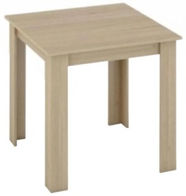 Tempo Kondela Jedálenský stôl, dub sonoma, 80x80 cm, KRAZ
