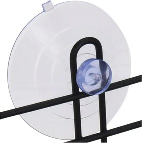 Polička do kúpeľne Black 2, čierna