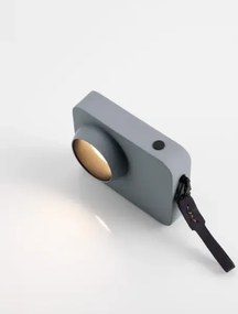 LED stmievateľná sívá stolná lampa Kedros 2