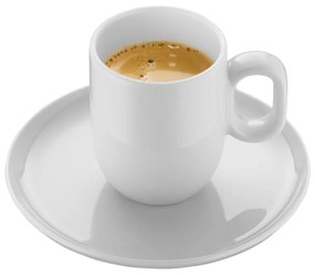 Biele porcelánové šálky v súprave 2 ks na espresso 60 ml Barista – WMF