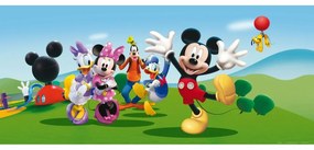 Detská fototapeta Mickey Mouse a kamaráti, 202 x 90 cm