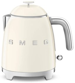 Krémová rýchlovarná kanvica z nehrdzavejúcej ocele 800 ml Retro Style – SMEG