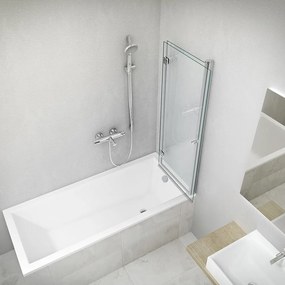 Roth Obdĺžniková akrylátová vaňa KUBIC NEO ROTH-Variant: rozmery: 150x70 cm - (KUBIC NEO 150x70 - 9300000)