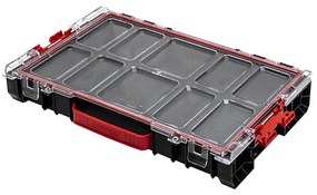 Organizér na súčiastky Qbrick System PRO s 8 priehradkami a polykarbonátovým vekom