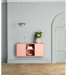 Ružová závesná komoda 133x61x42 cm Mistral – Hammel Furniture