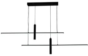 LED Stmievateľný luster na lanku LED/70W/230V 3000-6500K + diaľkové ovládanie