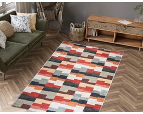 Prateľný koberec 60x100 cm Blocks of Fun – Vitaus