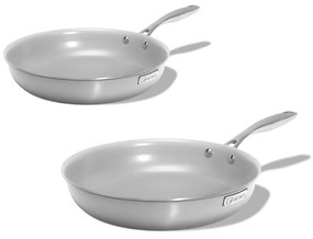 Elmich Sada nerezových panvíc s keramickým povrchom Tria Ceramic 2 ks