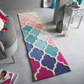 Vlnený behúň Flair Rugs Rosella, 60 x 230 cm