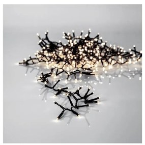 Eglo 410836 - LED Vonkajšia vianočná reťaz CRISPY ICE 1200xLED 25m IP44 teplá biela