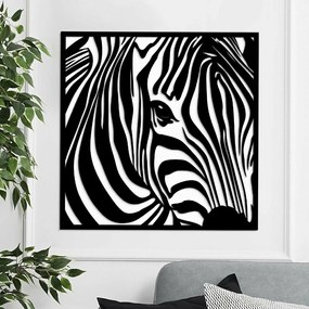 DUBLEZ | Moderný drevený obraz - Zebra