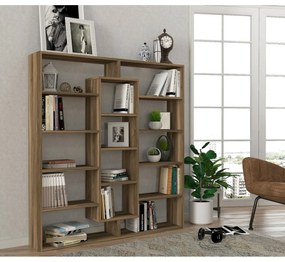 Knižnica Ample Walnut