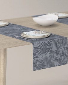 Štóla na stôl farba produktu sivá látka lesklá, vzorované
