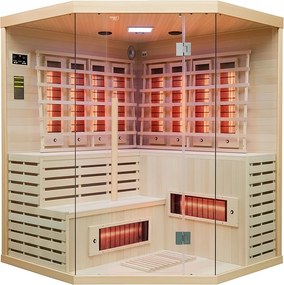 BPS-koupelny Infrasauna Relax HYD-3945 180x180, 5-6 osôb