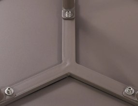 Konferenčný stolík Minot - v45 x Ø60 cm - Taupe