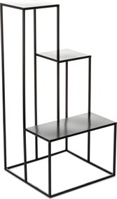 STOJAN NA KVETINÁČ KASKADA1 85X40X40 CM ČIERNA
