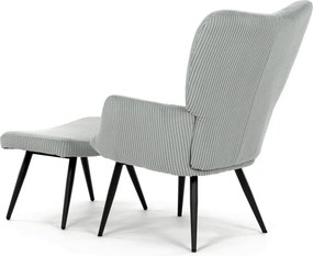 Autronic BONTEC Relaxačné kreslo, modrá, menčestrová látka, AK-L7285 BLUE6 Farba: Béžová