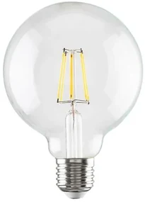 Rabalux LED Filament žiarovka číra G95 E27 7,2 W 806lm 2700K