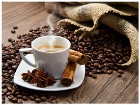 Artgeist Fototapeta - Star anise coffee Veľkosť: 300x231, Verzia: Premium