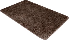 Sada kúpeľňových koberčekov SYNERGY glamour / lurex, hnedá