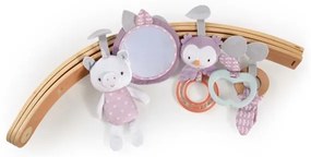 Ingenuity - Detská hracia deka CALLA ružová