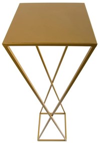 STOJAN NA KVETINÁČ LOFT5 100X24X24 CM ZLATÁ