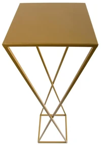 STOJAN NA KVETINÁČ LOFT5 100X24X24 CM ZLATÁ