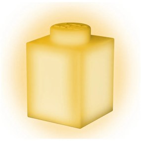 Žlté silikónové nočné svetielko LEGO® Classic Brick