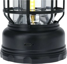 Redcliffs Závesné kempingové svietidlo, USB, 11,5 x 18 cm, stmievateľné