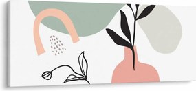 Obraz - Kvety vo váze N⁰3 (120x50 cm)