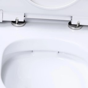 Lotosan LKW2210 REST závesné WC PureRim + slim WC sedadlo 35,8 x 34,8 x 52,5 cm, biela